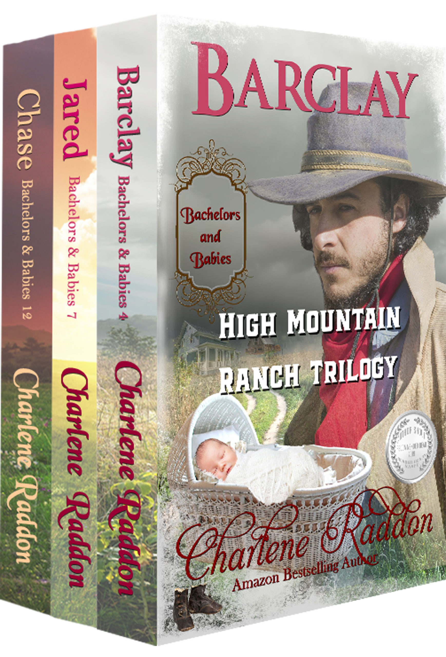 High Mountain Ranch Trilogy: Bachelors & Babies, Barclay, Jared, Chase